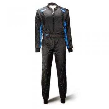 Speed Kartoverall SILVERSTONE RS-2 schwarz/blau Gr. 150